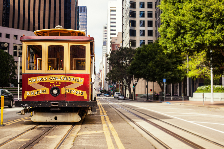 Cable Car in San Francisco